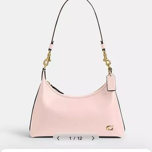 Coach blush Leather Juliet Shoulder Bag